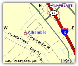 Map to Alhambra Group